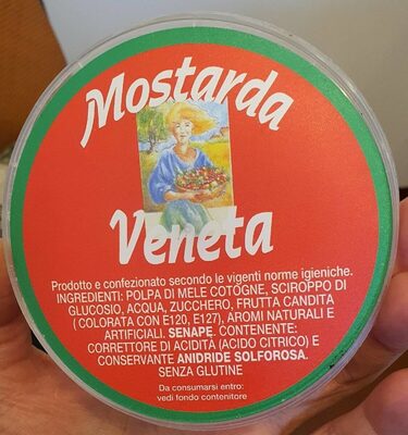 Mostarda veneta front packaging