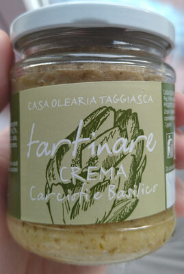 Tartinare crema carciofi e basilico