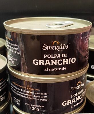 Polpa di granchio al naturale