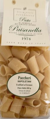 paccheri napoletani front packaging