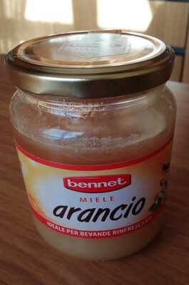 Miele arancio front packaging