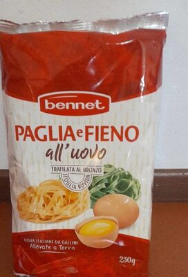 Paglia e fieno all'uovo front packaging