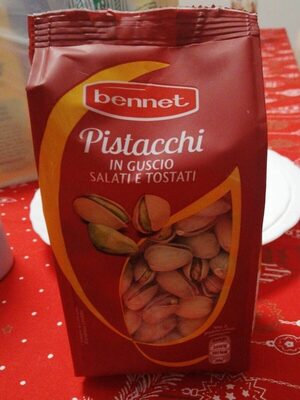 Pistacchi in guscio salati e tostati