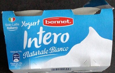 Yogurt intero front packaging