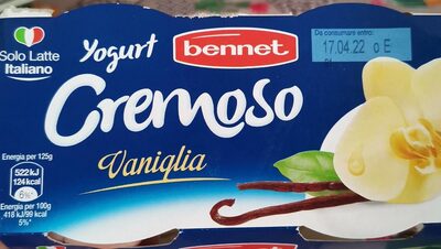 Yogurt cremoso vaniglia