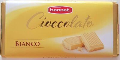 Cioccolato bianco front packaging