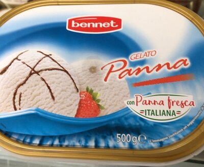 Gelato panna front packaging