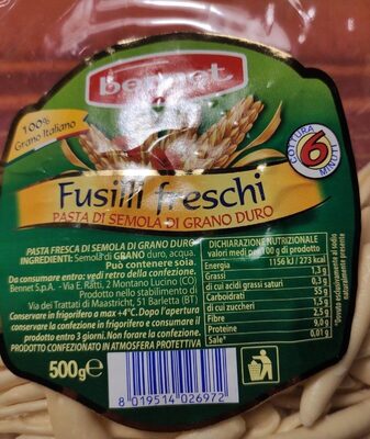 Fusilli freschi