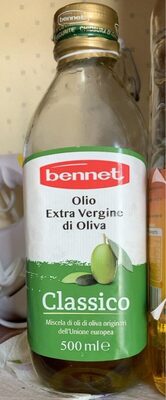 Olio Extra vergine di oliva front packaging