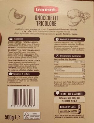 Gnocchetti Tricolore Bennet