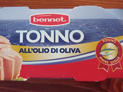 Tonno olio d'oliva front packaging