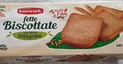 Fette biscottate con farina integrale