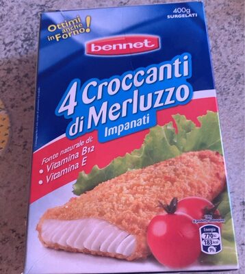 4 croccanti di merluzzo impanati