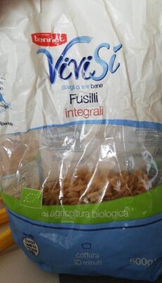Fusilli integrali front packaging