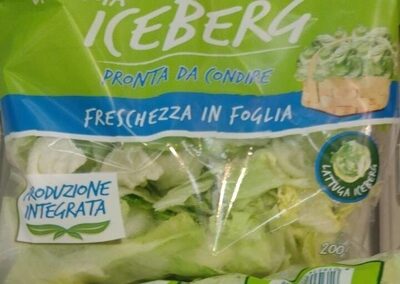 Lattuga Iceberg front packaging
