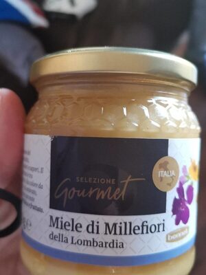 Miele millefiori della Lombardia front packaging