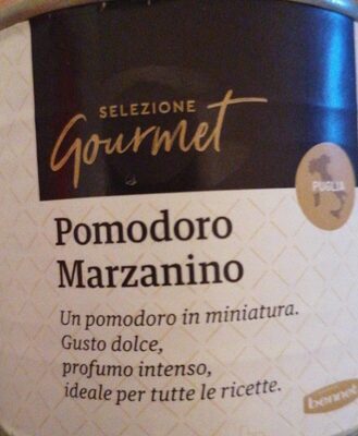 Pomodoro marzanino front packaging
