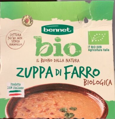 Zuppa di farro biologica