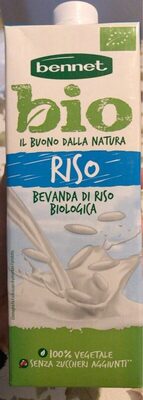 Bevanda di riso biologica