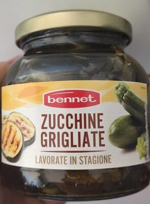 Zucchine grigliate front packaging