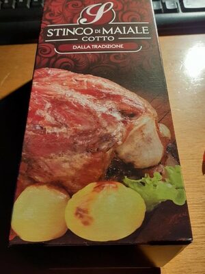 Stinco di maiale cotto front packaging