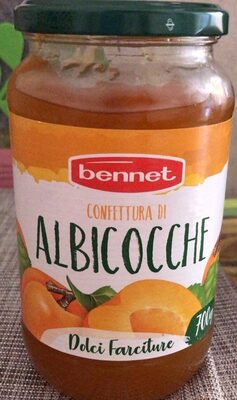 Marmellata albiccocche front packaging