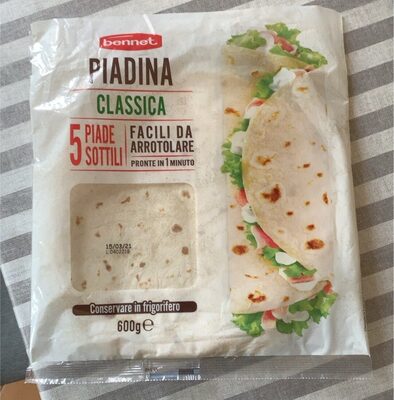 Piadina front packaging