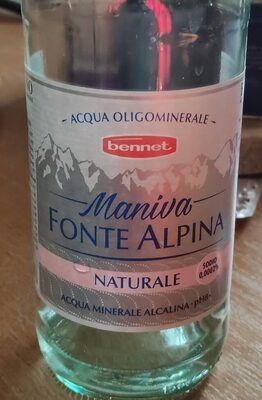 Manica Fonte alpina