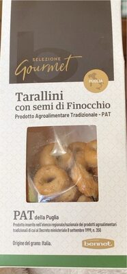 Tarallini con semi di finocchio