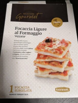 Focaccia ligure al formaggio "Pizzata"