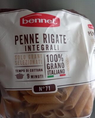 Penne rigate integrali
