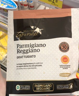 Parmigiano reggiano front packaging