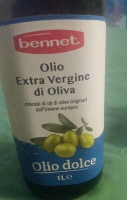 Olio extravergine di oliva front packaging