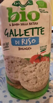Gallette di riso front packaging
