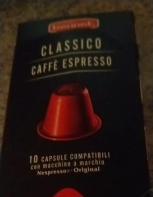Classico caffè espresso front packaging