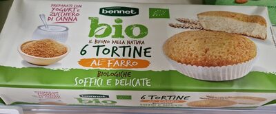Tortine bio front packaging