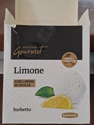 Goutmet sorbetto  al limone