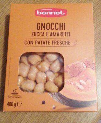 Gnocchi zucca e amaretti con patate fresche