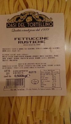 Fettuccine rustiche
