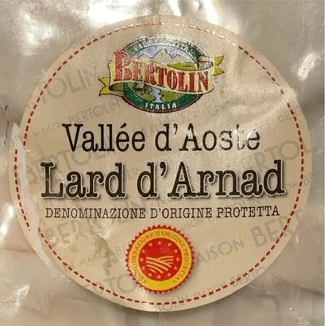 Lard D’arnad front packaging