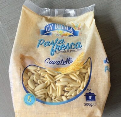 Pasta fresca cavatelli