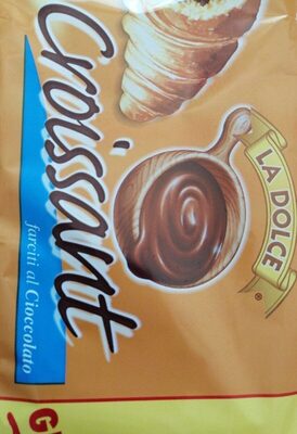 10 croissant farciti al cioccolato