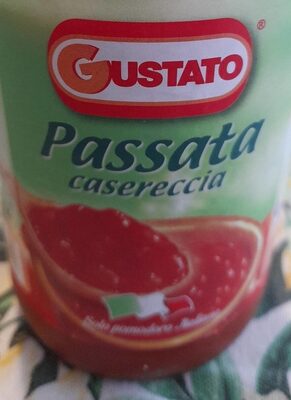 Passata casereccia front packaging