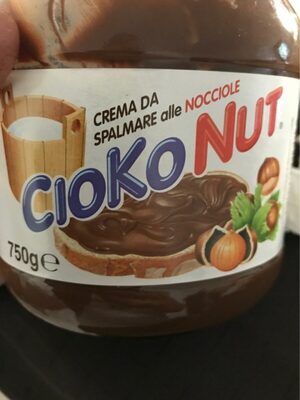 Cioko nut front packaging