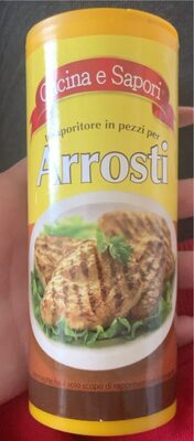 Insaporitore in pezzi per arrosti front packaging