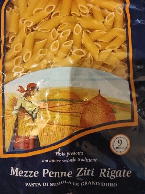 Mezze penne ziti rigate