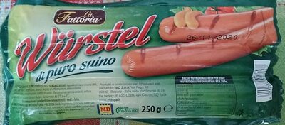Wurstel di puro suino