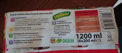 Viviland arancia rossa x6