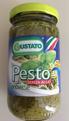 Pesto senza aglio front packaging
