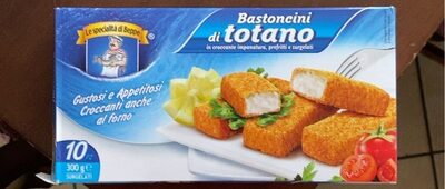 Bastoncini di totano front packaging